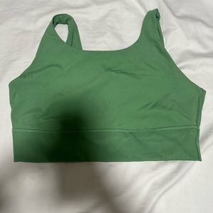 Green Sports Bra